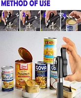 Cowin Manual Can Opener Safe Smooth Edge Stainless Steel