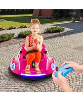 Hongge 12V Electric Ride On Car with Remote Control and Flashing Led Lights