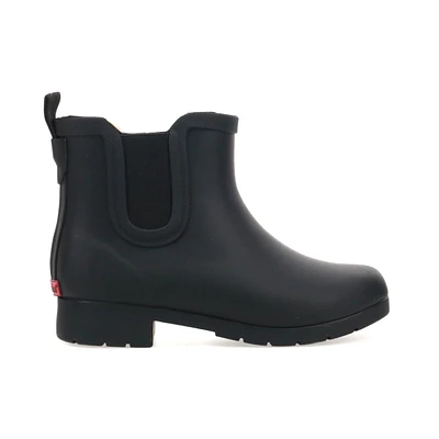 Womens Delridge Faux Fur Mid Rain Boot