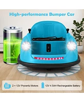 Hongge 12V Electric Kids Ride on Bumper Car Battery Powered Bumping Car with Remote Control