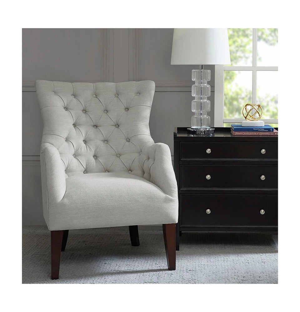 Streamdale Furniture Hannah Button Tufted Wing Chair