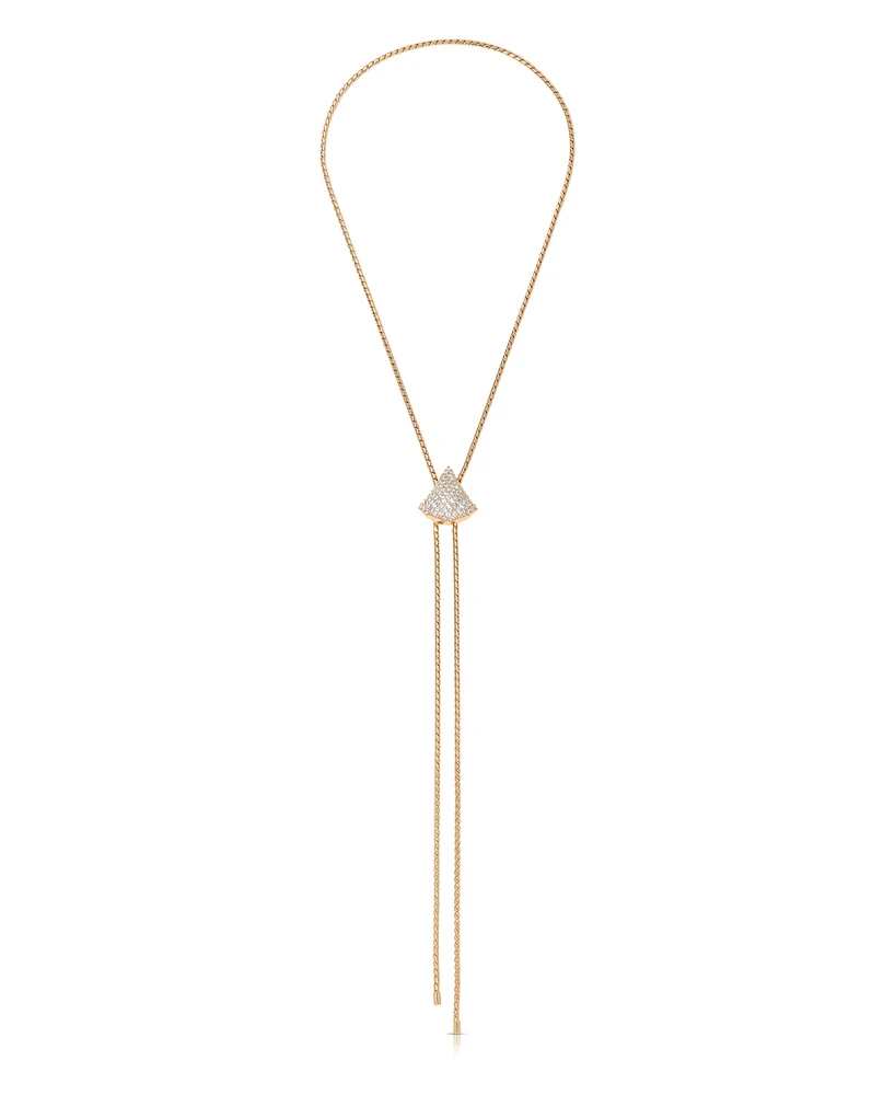 Ettika Pave Shine Bolo Necklace