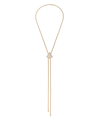 Ettika Pave Shine Bolo Necklace