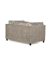 Streamdale Furniture Luxurious Textured Club Chair With Plush Pillows And Cozy Design