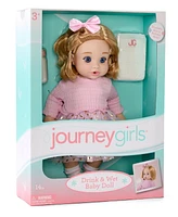 Journey Girls Drink Wet 14" Baby Doll