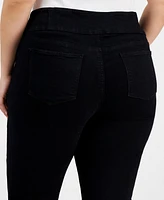 Celebrity Pink Trendy Plus Size High-Rise Curvy Bootcut Jeans