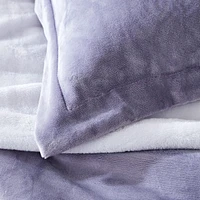 Coma Inducer Oversized Comforter Set - The Original Plush - Lavender Dusk , Queen