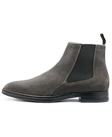 Karl Lagerfeld Paris Men's Suede Chelsea Boot