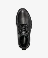 Karl Lagerfeld Paris Men's Tumbled Leather Chukka Boot