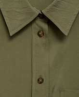 Mango Women's Pocket Modal Shirt