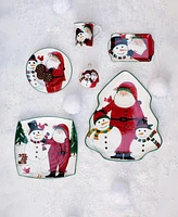 Vietri Old St. Nick 2024 Limited Edition Square Platter