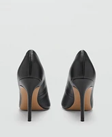 Mango Women's Leather Pumps