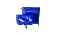 Slickblue High Capacity 8-Drawer Rolling Tool Chest with Wheels for Convenient Storage and Mobility