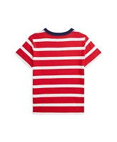 Polo Ralph Lauren Toddler and Little Boys Striped Cotton Jersey Ringer Tee