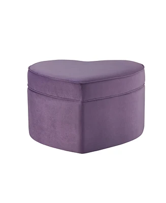 Rustic Manor Oskar Velvet Storage Ottoman