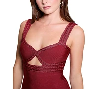 Guess Women's Ashlee Braided Bandage Dress