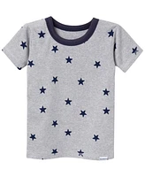 Gerber Toddler Neutral Top and Shorts Pajama Sets, 4-Piece, Dog