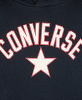 Converse Big Boys Arch Graphic Fleece Pullover Hoodie