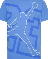 Jordan Big Boys Jumpman Shine Graphic Tee