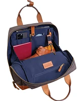 Boarding Pass The Voyager 20 oz. Waxed Canvas Travel Backpack