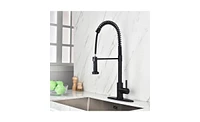 Slickblue Kitchen Faucet with Pull-Out Spray Head for Versatile Washing and Cleaning Convenience