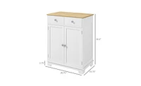 Slickblue Durable Kitchen Storage Cabinet for Optimized Organization and Practical Kitchen Solutions