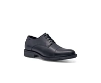 Shoes for Crews Men's Senator Slip Resistant Water Soft Toe Dress and Work