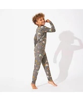 Bellabu Bear Kids Unisex Trick or Treaters Set of 2 Piece Pajamas