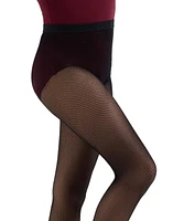 Capezio Girls Classic Fishnet Seamless Tight