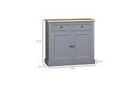 Slickblue Functional Kitchen Cabinet for Enhanced Storage and Organization, Ideal Streamlined Spaces