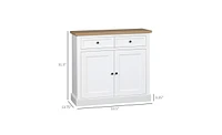 Slickblue Functional Kitchen Cabinet for Enhanced Storage and Organization, Ideal for Streamlined Kitchen Spaces