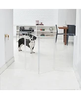 Hiddin Low Clear Pet Gate Panel 30"w x 24"h