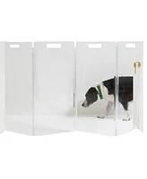 Hiddin Low Clear Pet Gate Panel 30"w x 24"h