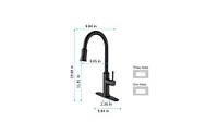 Slickblue Kitchen Faucet with Pull-Out Spray for Flexible Use and Efficient Cleaning Solutions