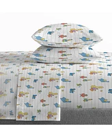 Saturday Park Sesame Street 100% Organic Cotton Kids Twin Bed Set