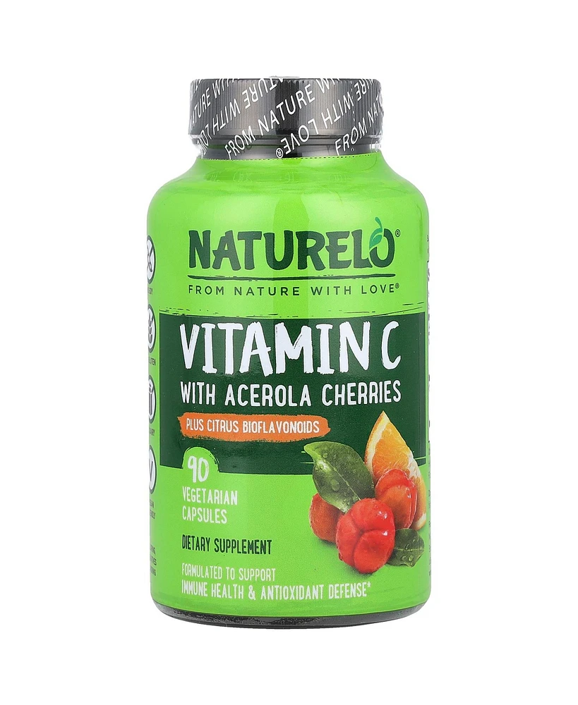 Naturelo Vitamin C With Acerola Cherries Plus Citrus Bioflavonoids