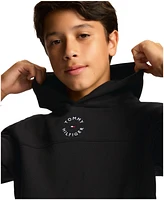 Tommy Hilfiger Big Boys Soft Essential Logo Embroidered Fleece Hoodie