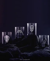 JoyJolt Star Wars Dark Side Short Drinking Glasses, Set of 4