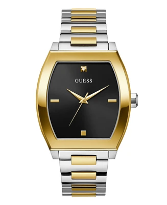 Guess Men's Analog Two-Tone Stainless Steel Watch, 42 mm