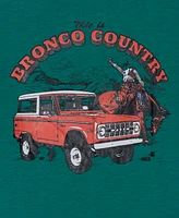 Hybrid Men's Ford Bronco Front Back Short Sleeve Tee