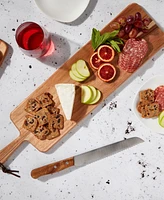 Tabletops Gallery Acacia Rectangular Serving Board Set