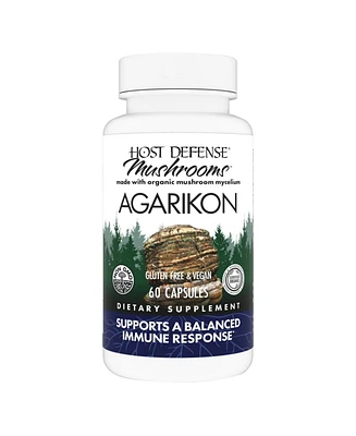 Host Defense Agarikon Capsules - Immune System Support Supplement - Mushroom Supplement to Aid Immune Functions & Cell Strength