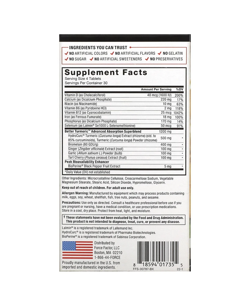 Force Factor Better Turmeric