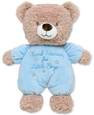 Little Me Baby Boys Thank Heaven for Little Boys 9" Plush Bear