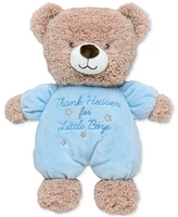 Little Me Baby Boys Thank Heaven for Little Boys 9" Plush Bear