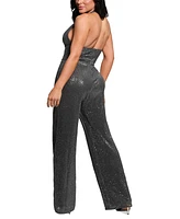 Guess Women's Sequin Halter Jumpsuit