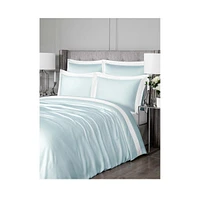 Togas Eden blue/white Duvet cover California King blue/white