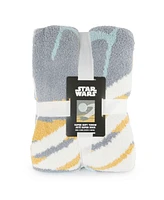 Saturday Park Star Wars Death Star Battle 50x60 Feather Knit Throw Blanket