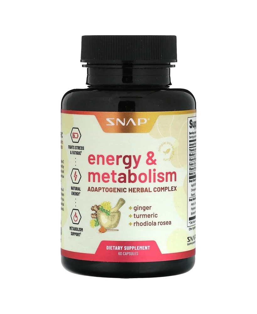 Snap Supplements Energy & Metabolism