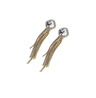 Sohi Women's The Curtain Drop Earrings